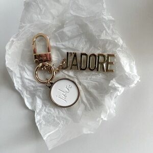Dior J'adore Gold Keychain